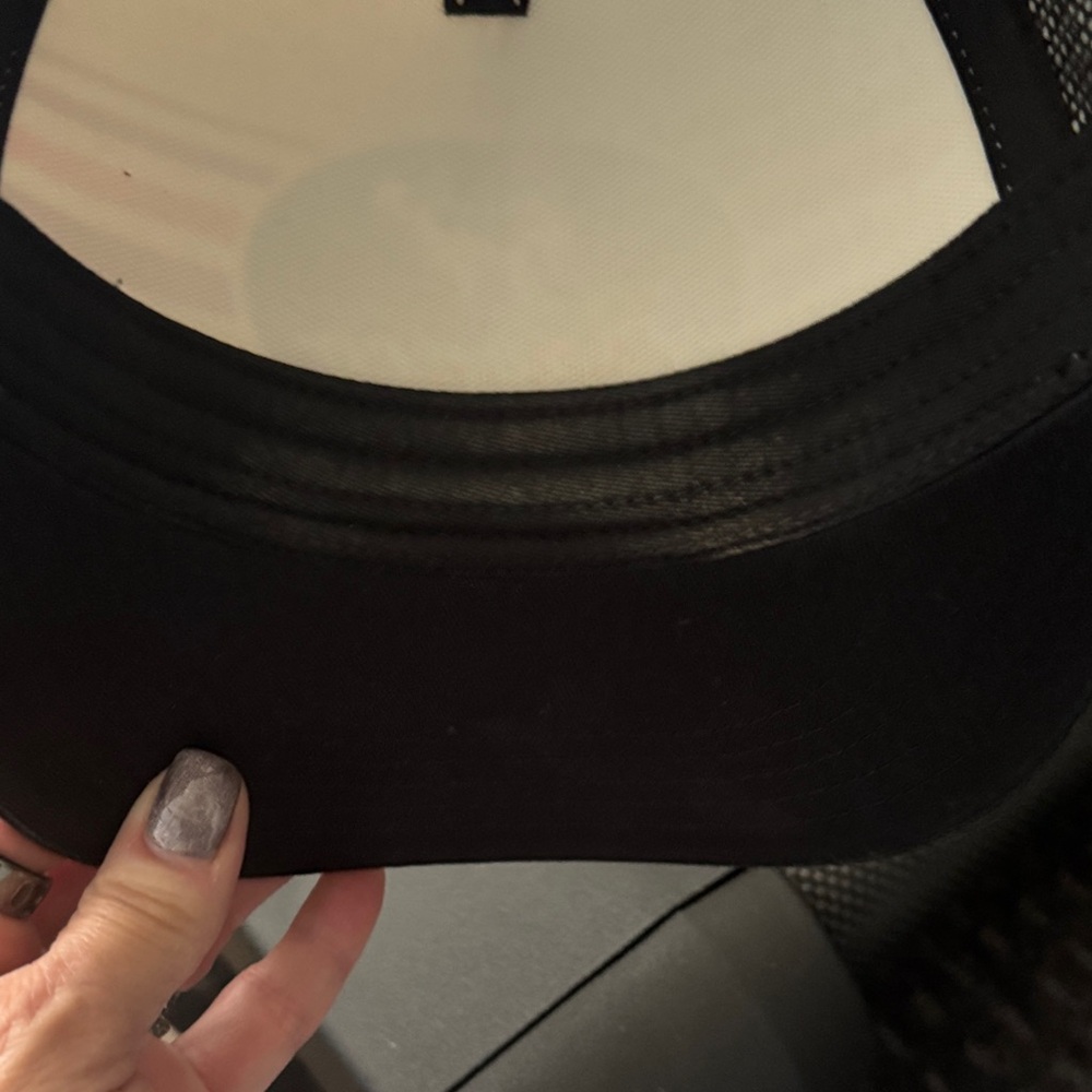 American Needle Black and Cream Bronco Hat - Picture 4 of 5